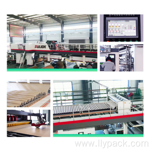 High Speed corrugated cardboard production line